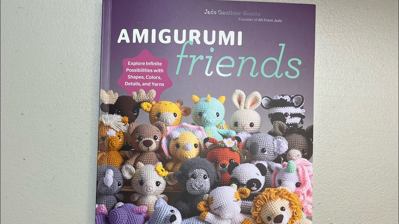 Друзья-амигуруми от All From Jade! 🥰🧶🤩