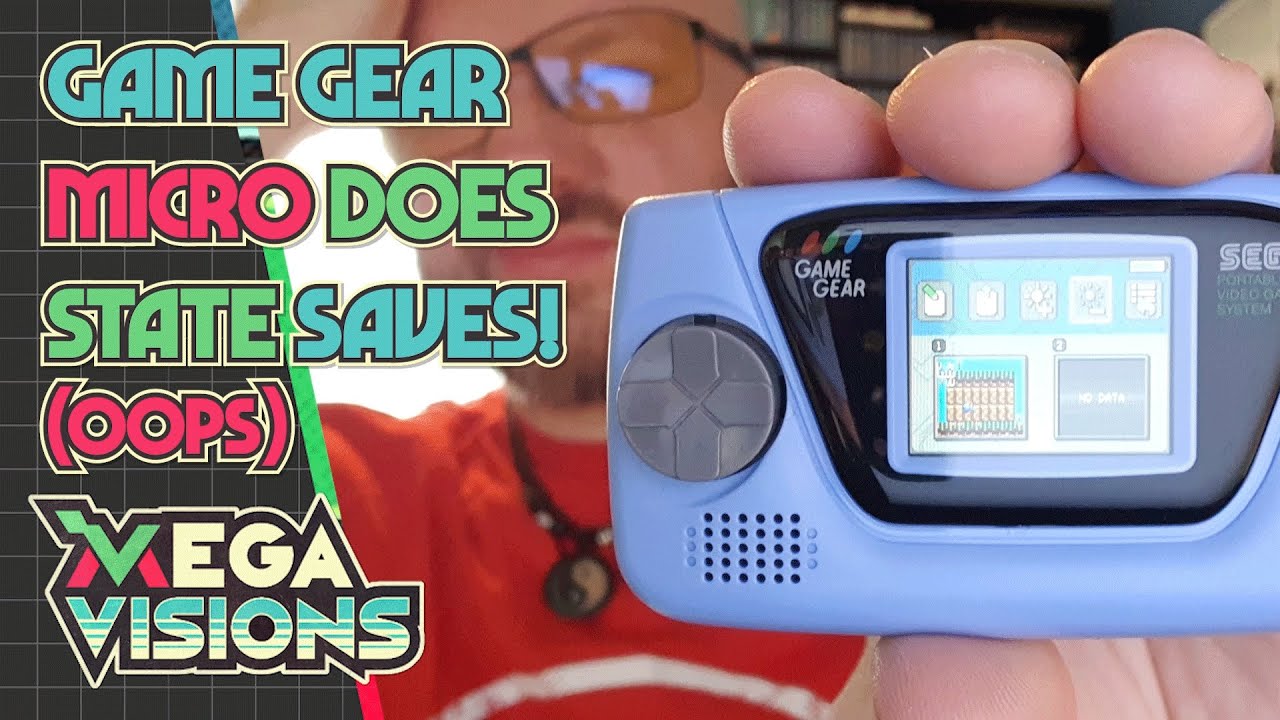 Review update: The Game Gear Micro can do state saves. Here's how!