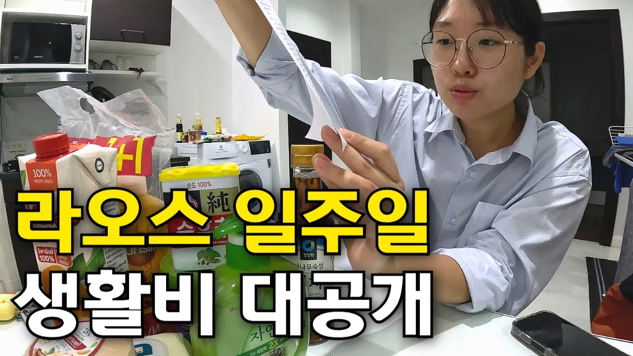 🇱🇦동남아 물가 진짜 저렴할까? 라오스 혼자 사는 여자의 현실적인 생활비 이야기 [라오스일기 ep.06]