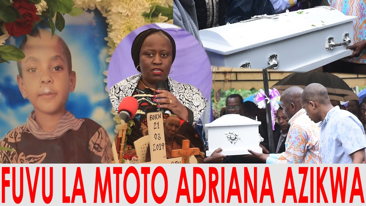MAMIA YA WANANCHI WAJITOKEZA KUAGA MABAKI (FUVU) YA MTOTO ADRIANA ALIYEKUFA KWA KULIWA NA FISI.
