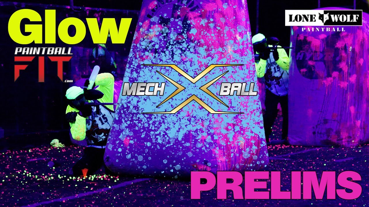 Glow In The Dark Mech X-Ball Event Prelims | Paintball Fit | Lone Wolf Paintball