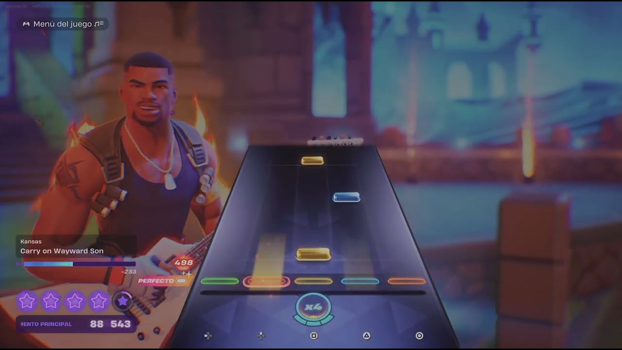 Fortnite Festival - Carry On Wayward Son by Kansas - on lead