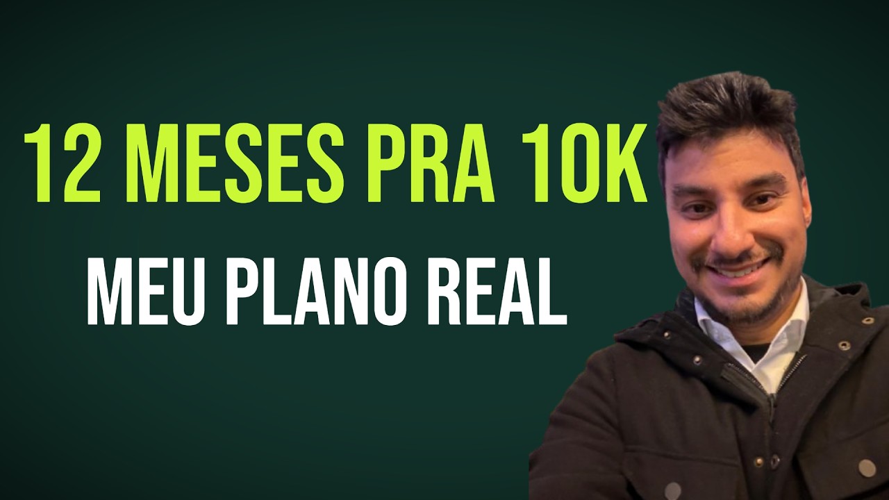 COMO JUNTAR 10 MIL REAIS EM 12 MESES COMEÇANDO DO ZERO | Projeto 10K Ep.2