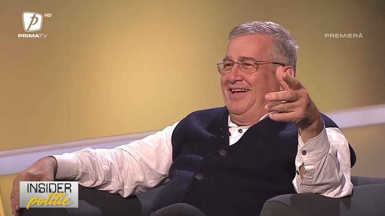 INSIDER POLITIC EDIȚIA 9 SEZON 4. SEBASTIAN ZACHMANN ȘI MIRCEA DINESCU DEZBAT SUBIECTELE SĂPTĂMÂNII