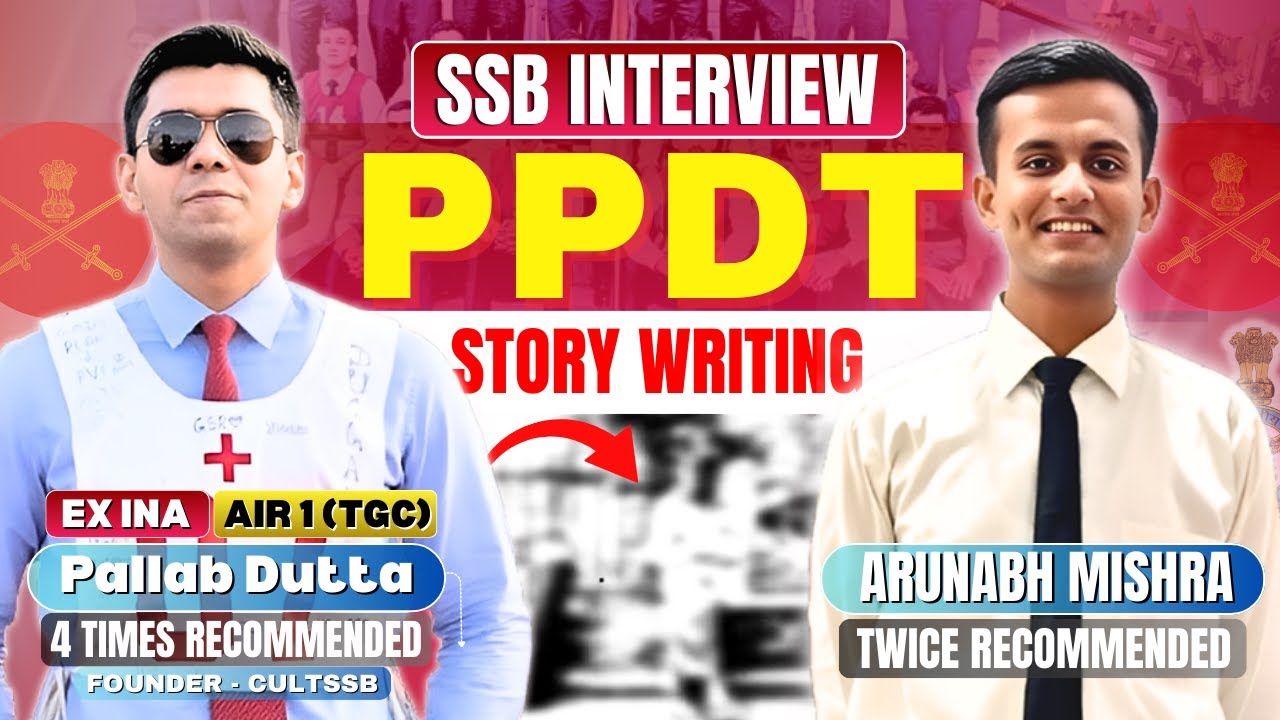PPDT PICTURE PERCEPTION & STORY WRITING | SSB Interview