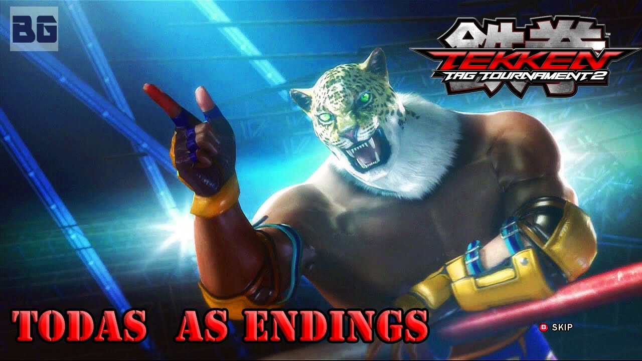 Tekken: Tag Tournament 2 - Todos os Finais (Legendado)