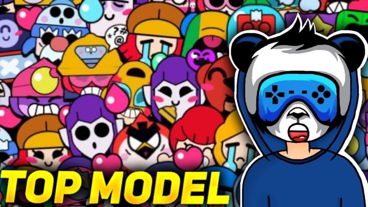 ZROBIŁEM TOP MODEL ALE TYLKO EMOTKAMI! - BRAWL STARS POLSKA