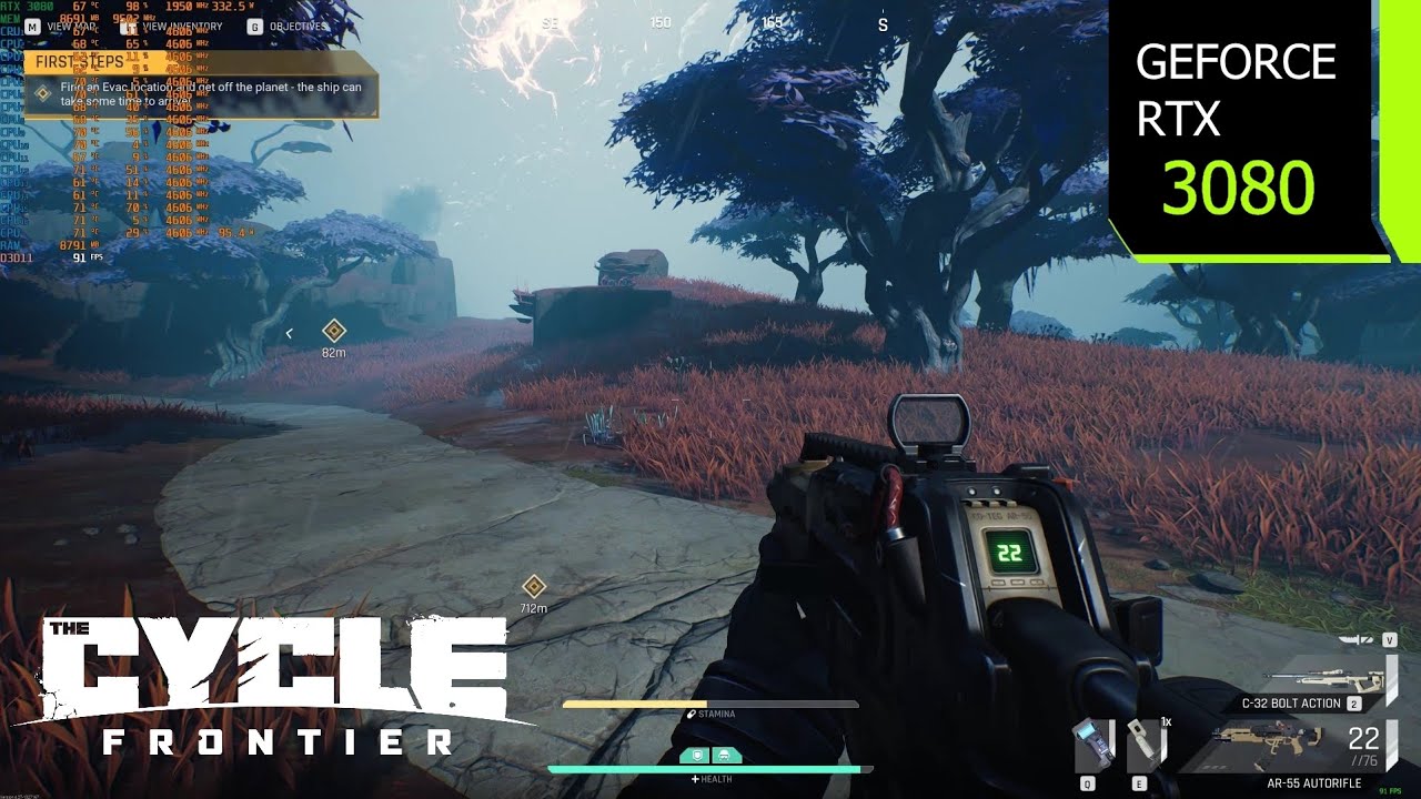The Cycle: Frontier | RTX 3080 4K DLSS 2.3 Quality | Epic Settings | i7 10700F