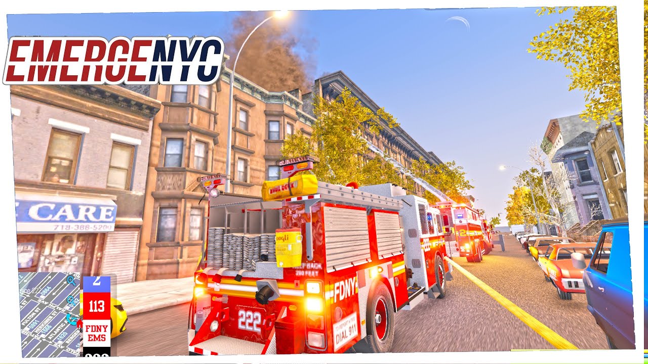 🔥 🚒 EmergeNYC | EP 26 | SE QUEMA UN PISO ¡¡PELIGRO DE DERRUMBE!!