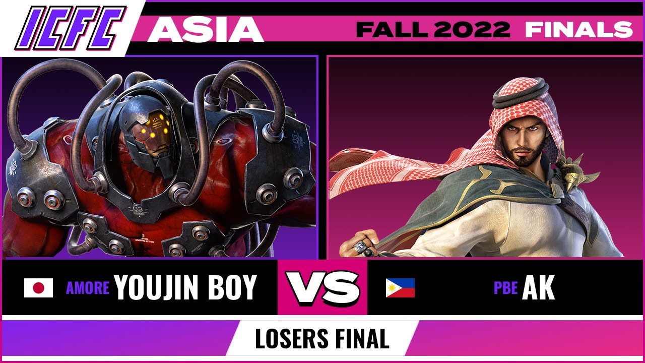 Юджин Бой (Гигас) против АК (Шахин/Гис) Финал проигравших — ICFC TEKKEN Asia: финал осени 2022 года