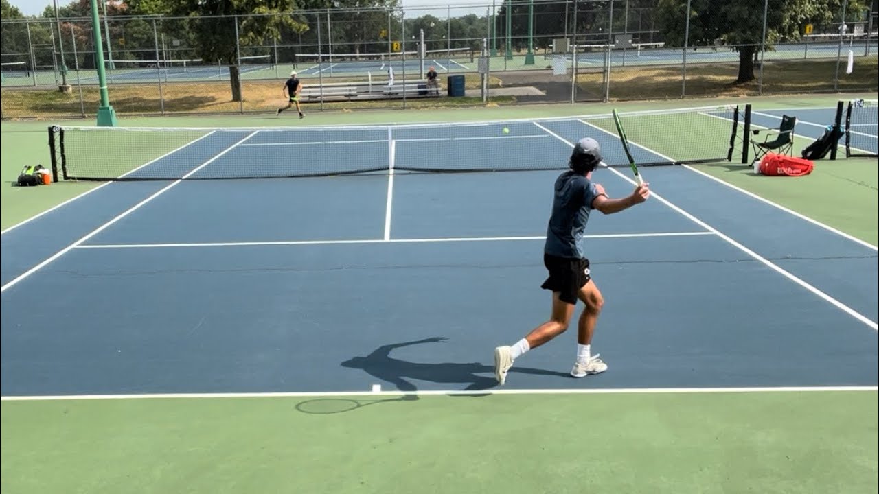18 and Under Semis Tournament Match: Tyler Blanz (UTR 8.92) vs Chris Hernandez (6.67)