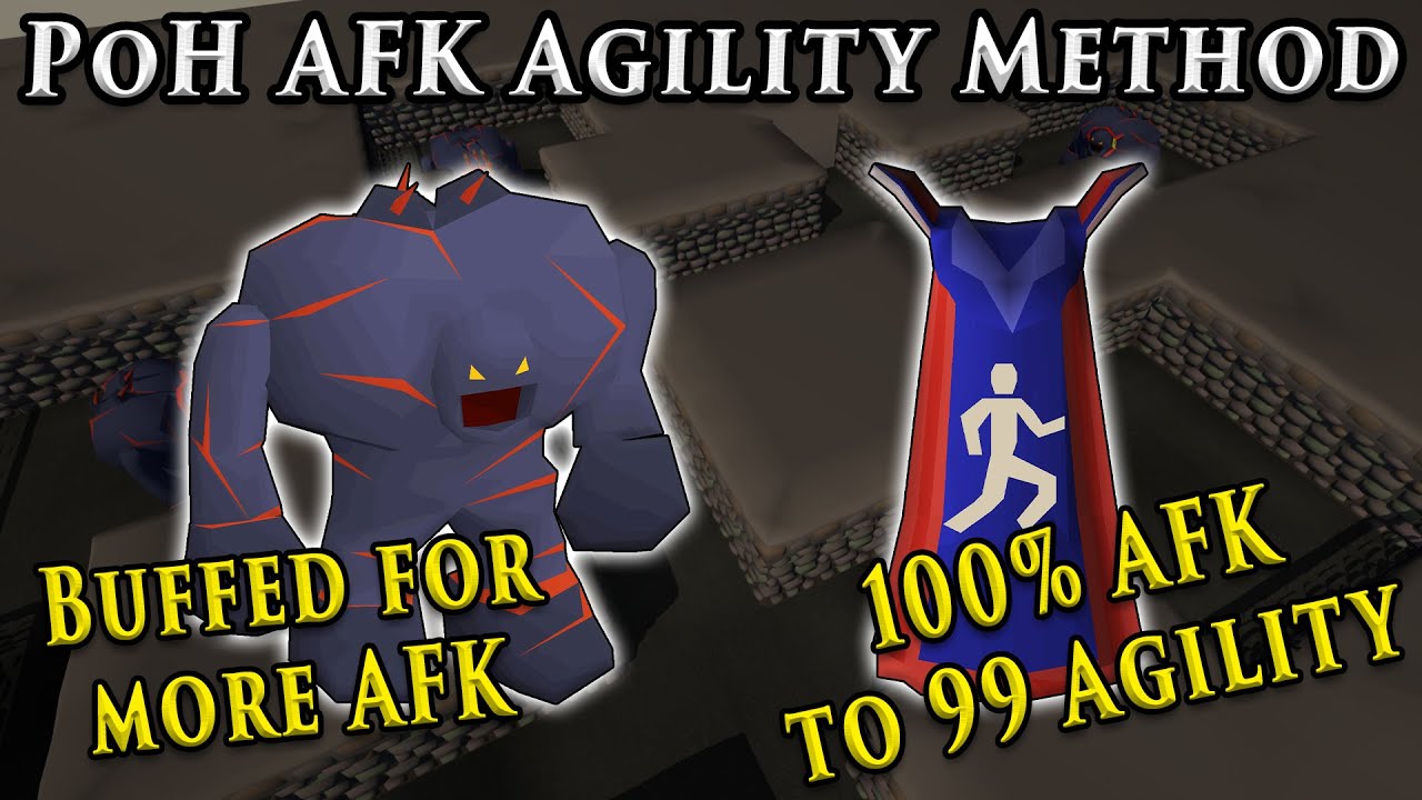 Discover the BEST AFK Agility Method in Old School Runescape