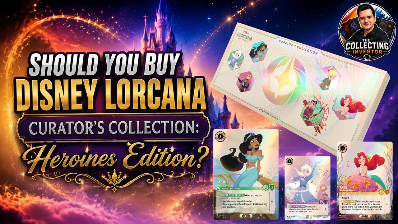 SHOULD YOU BUY THE DISNEY LORCANA CURATOR&rsquo;S COLLECTION: HEROINES EDITION?! 