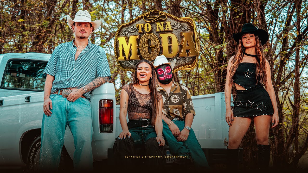 TÔ NA MODA @jenniferestephanyoficial ,  @CountryBeatOficial - (Clipe Oficial)