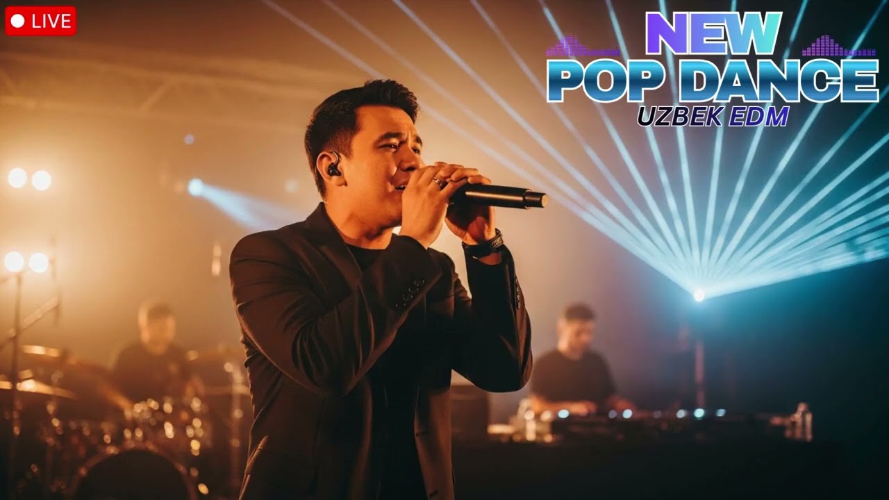 Live Concert Uzbek Dance Pop Music | Modern EDM Pop Stage Performance