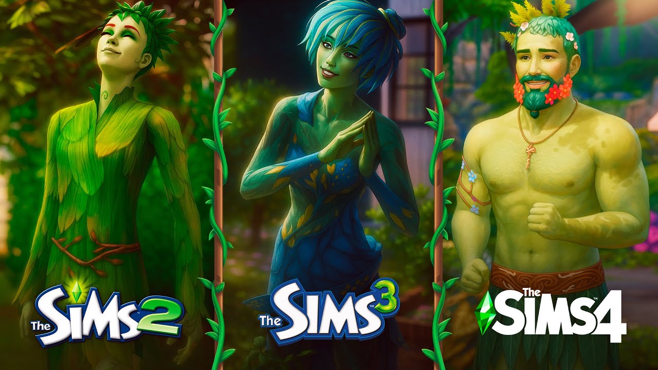 Ростоманы в The Sims / Сравнение