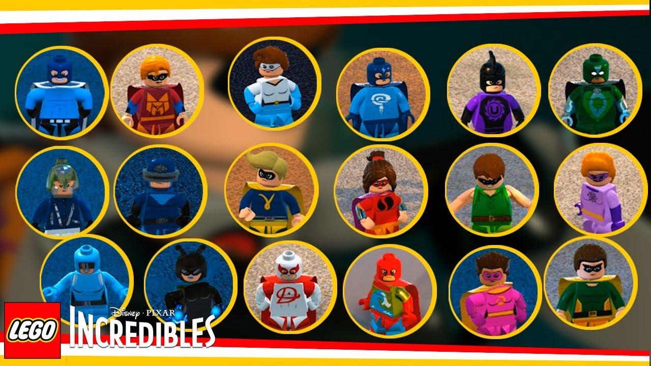 LEGO Os Incríveis - 18 HERÓIS QUE MORRERAM (DUBLADO)