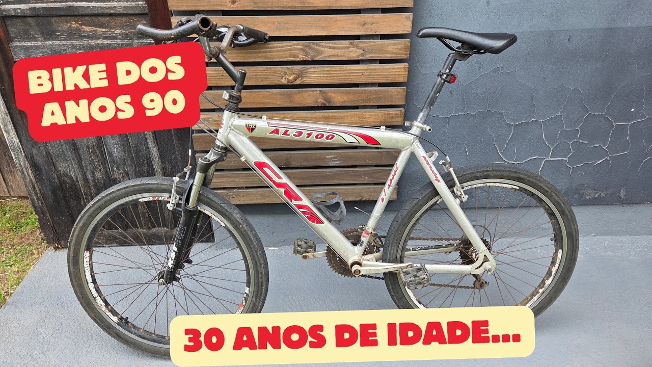 A Bicicleta dos Anos 90 que Sobreviveu ao Tempo: Review CR Harpy AL3100 (Marca - Cláudio Rosa)