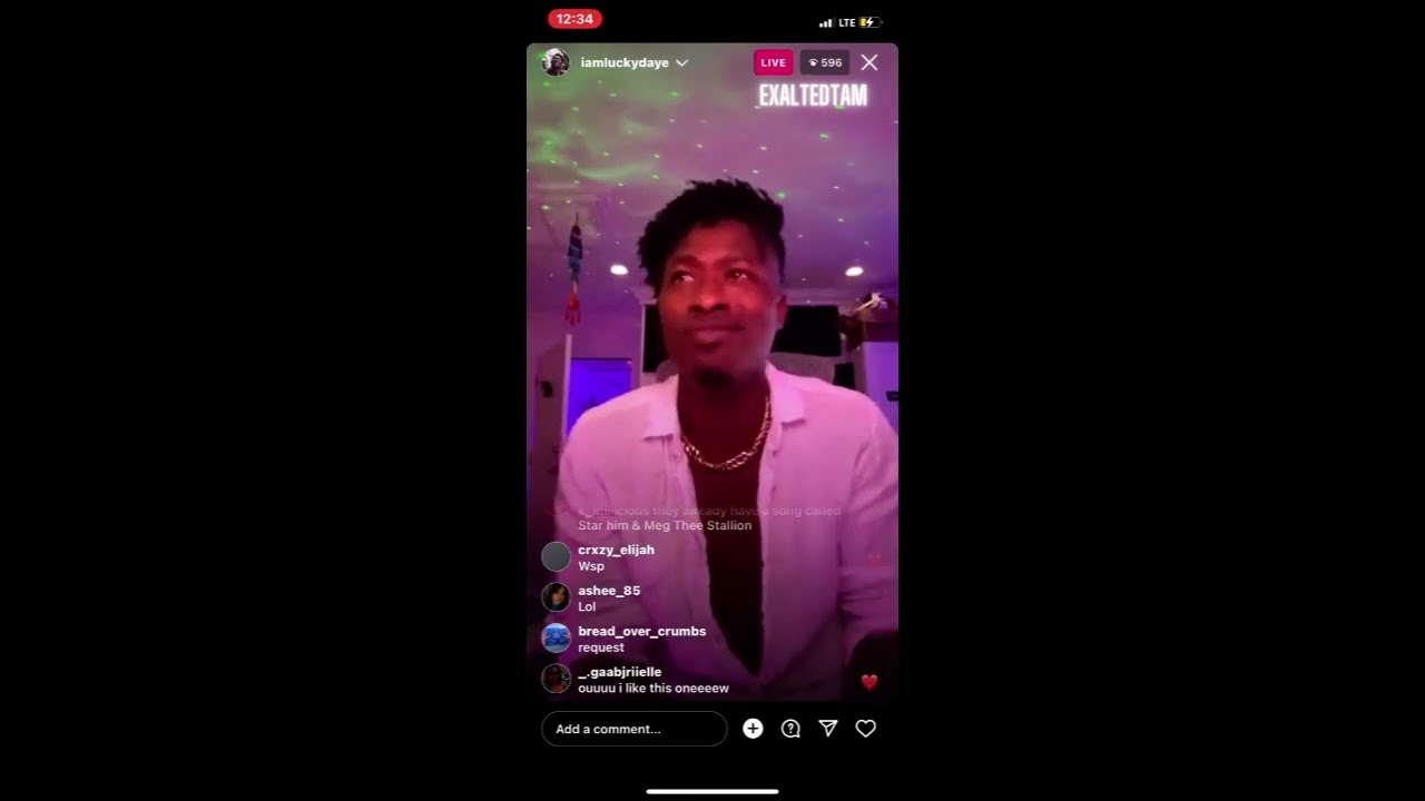 Lucky Daye | Instagram Live | November 4th, 2023 | (Requested)