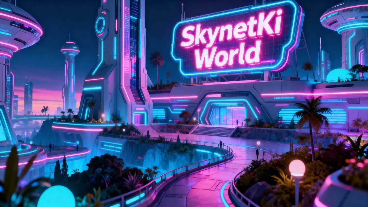 SkynetKi World - The Future Wave Of Neon