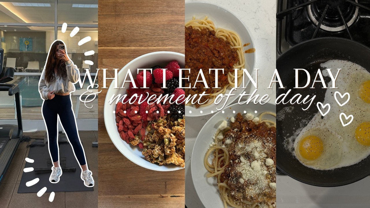 wieiad || current workout routine, realistic, real foods