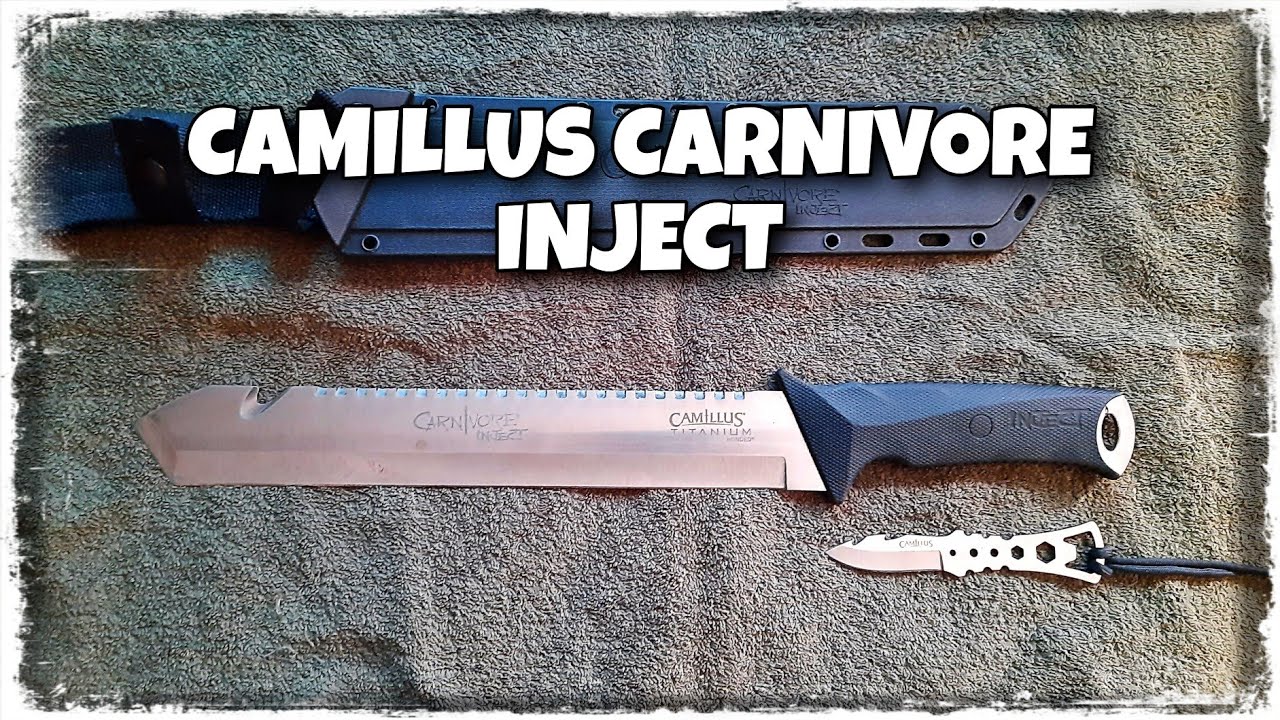 Camillus Carnivore Inject Machete