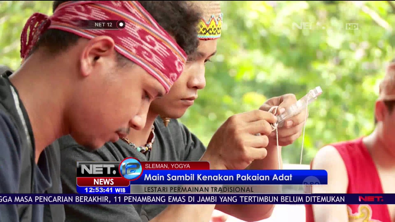 Pelestarian Permainan Tradisional Dayak di Pusat Kebudayaan UGM - NET 12