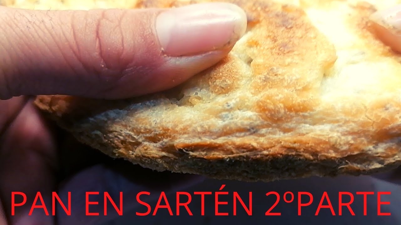 PAN SIN GLUTEN EN SARTÉN🍞panes sin gluten esponjoso y flexible😋
