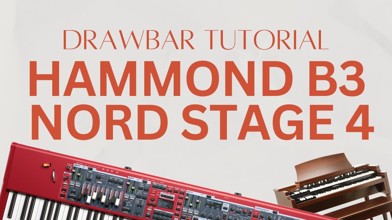 Drawbar Tutorial // Nord Keyboards