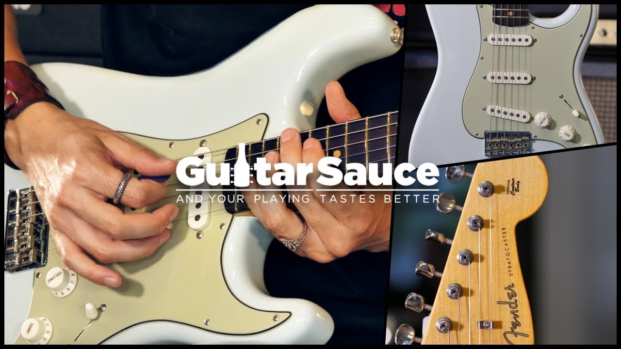 Fender Custom Shop 1959 Stratocaster Vintage Hardtail Faded Sonic Blue | Demo by Paul Audia
