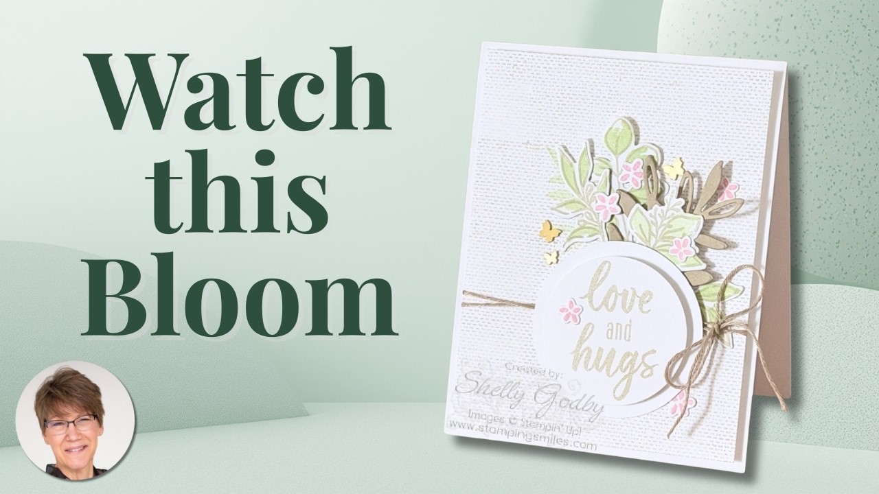 How to Create a Hand-Picked Botanical Bouquet Card (Live Tutorial)