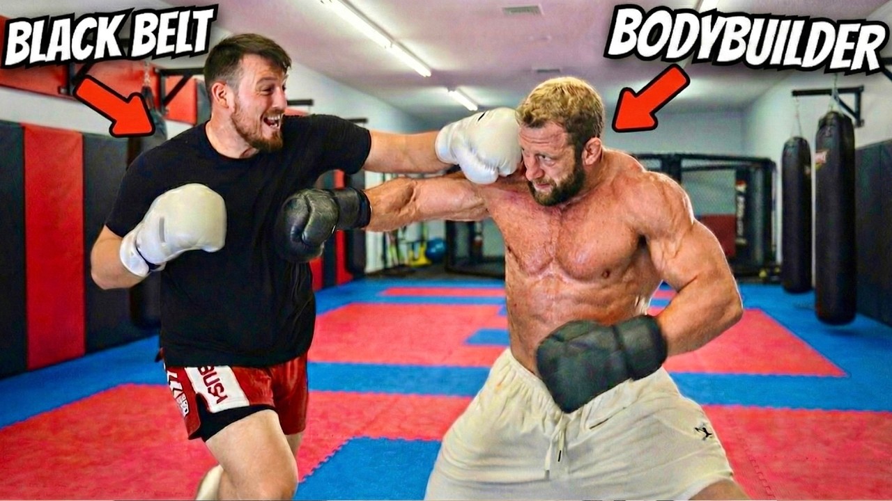Bodybuilder challenges Martial Artist to Fight