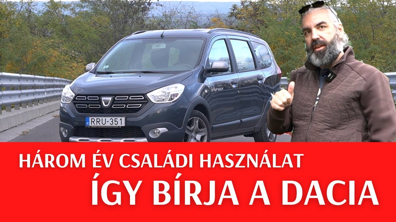 Dacia Lodgy használt teszt: ilyen az olcsó egyterű három év családi szolgálat után