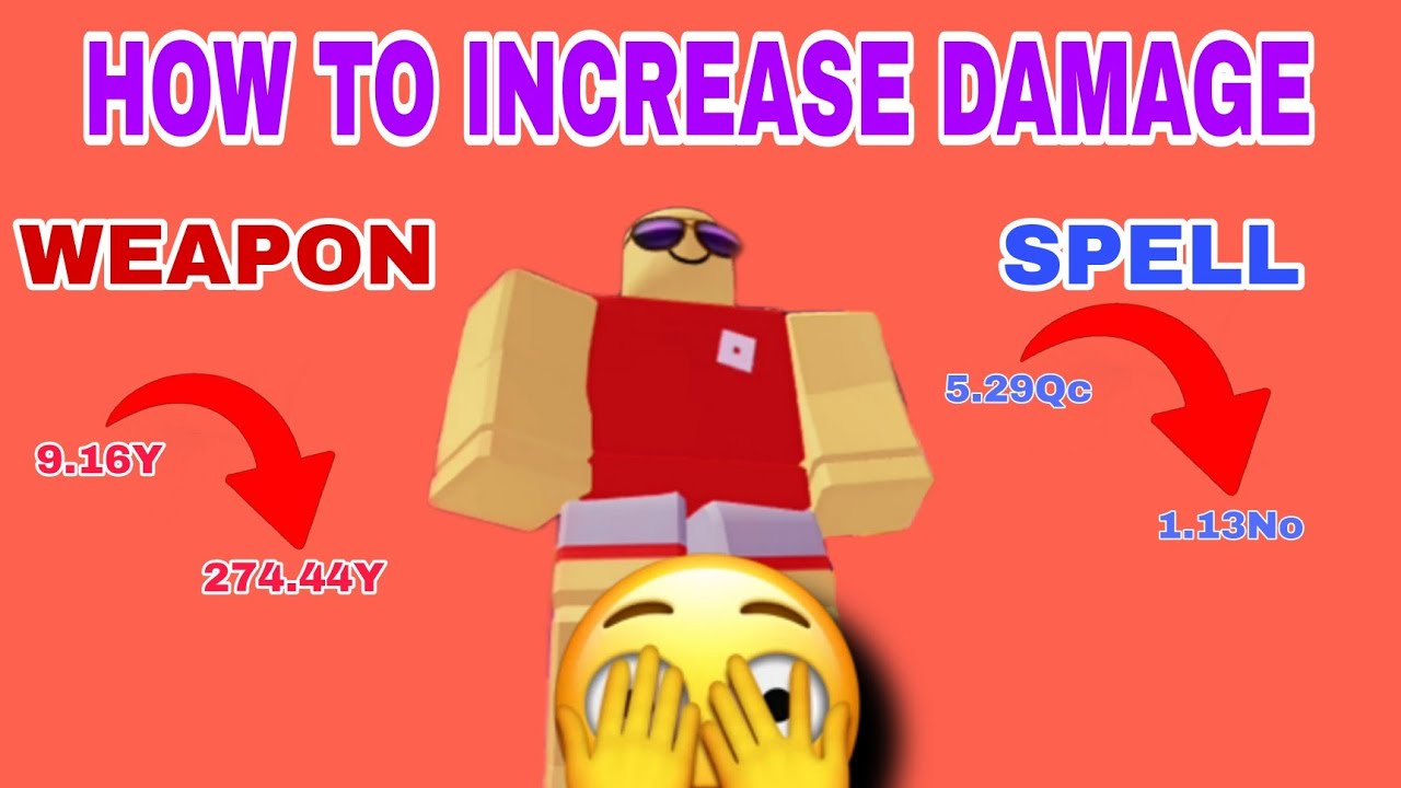 HOW TO INCREASE DAMAGE IN 