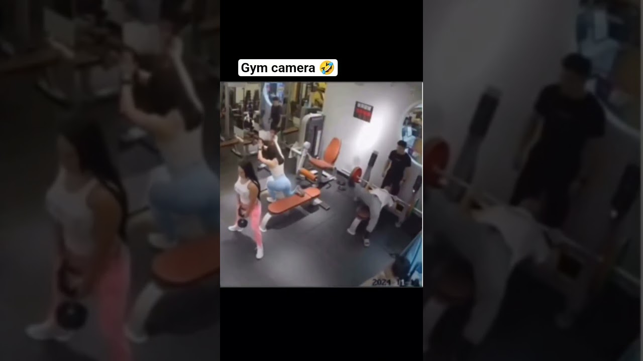 gym live camera 🤣#foryou #funny