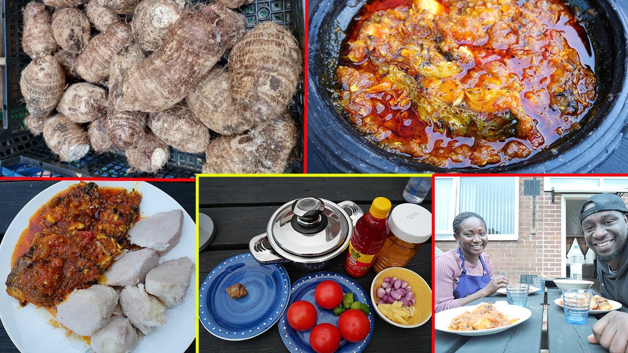 Local Krobo Cocoyam food || how to prepare Cocoyam / Taro / Eddoe || Way to prepare your cocoyam