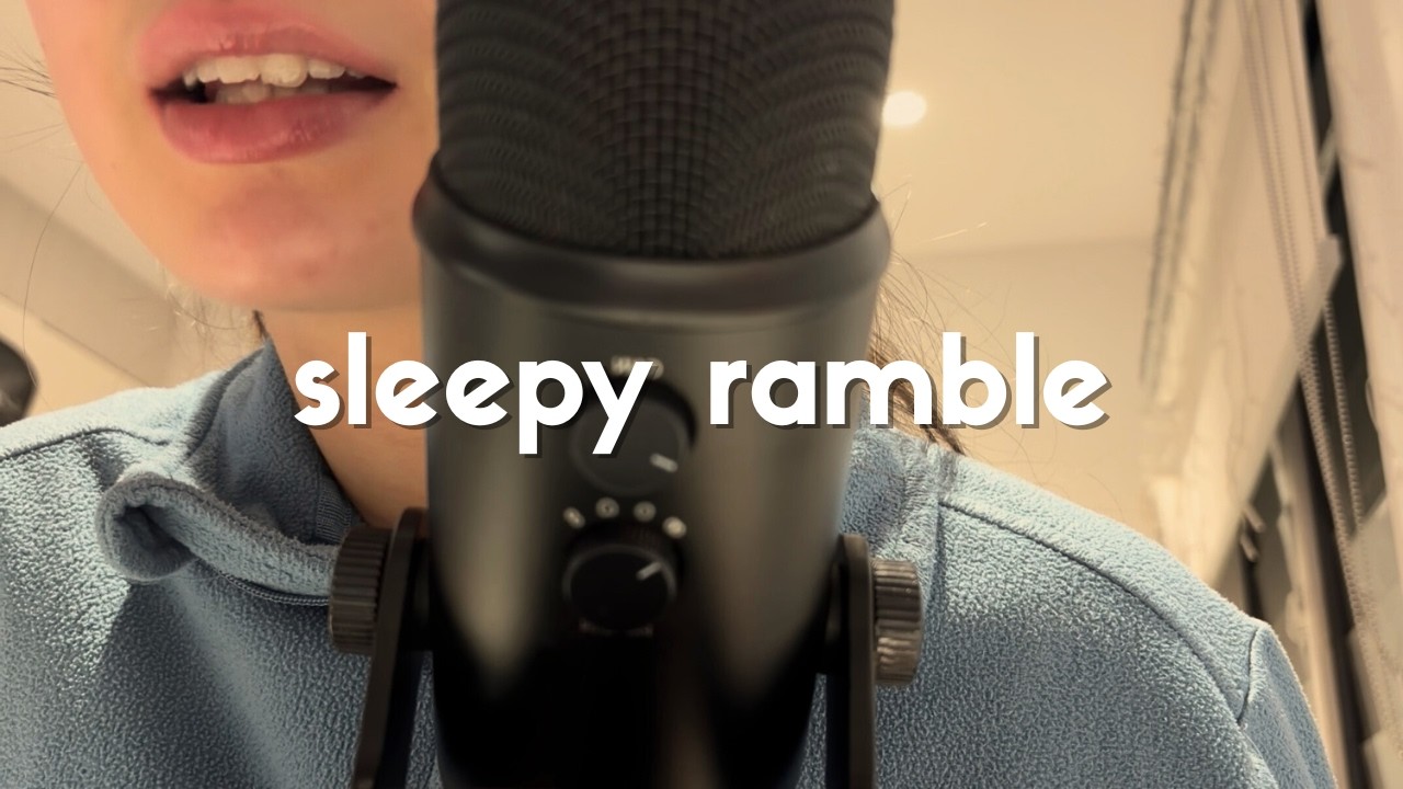 ASMR Cosy Whisper Ramble for Deep Sleep 🌙
