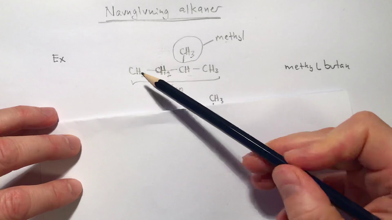 Navngivning af alkaner