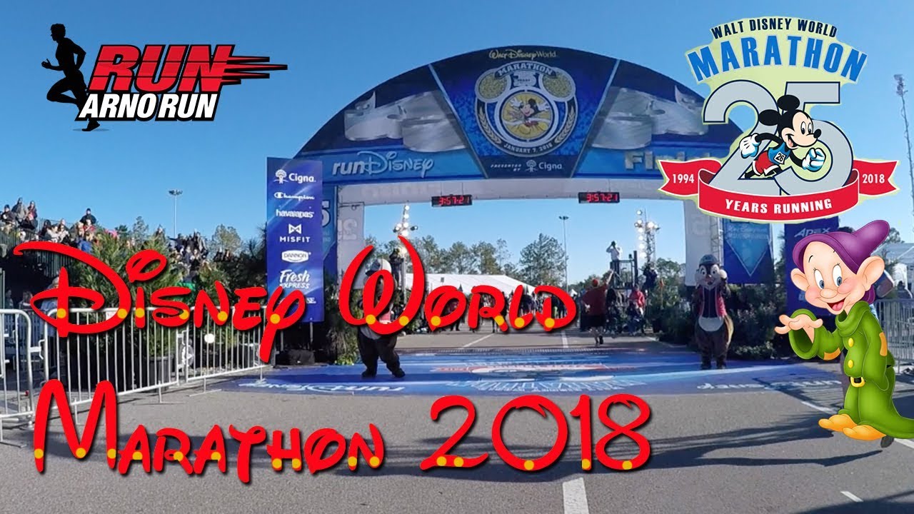 Disney World Marathon 2018 Dopey Challenge