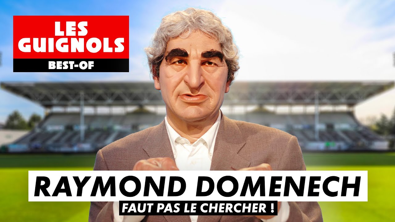 RAYMOND DOMENECH : un entra&icirc;neur pas comme les autres ! - BEST-OF - Les Guignols - CANAL+