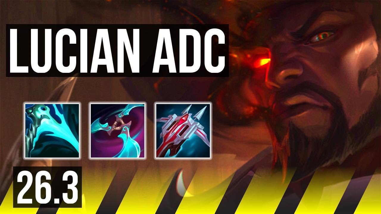 LUCIAN & Blitzcrank vs MISS FORTUNE & Thresh (ADC) | 66K damage | KR Master | 26.3