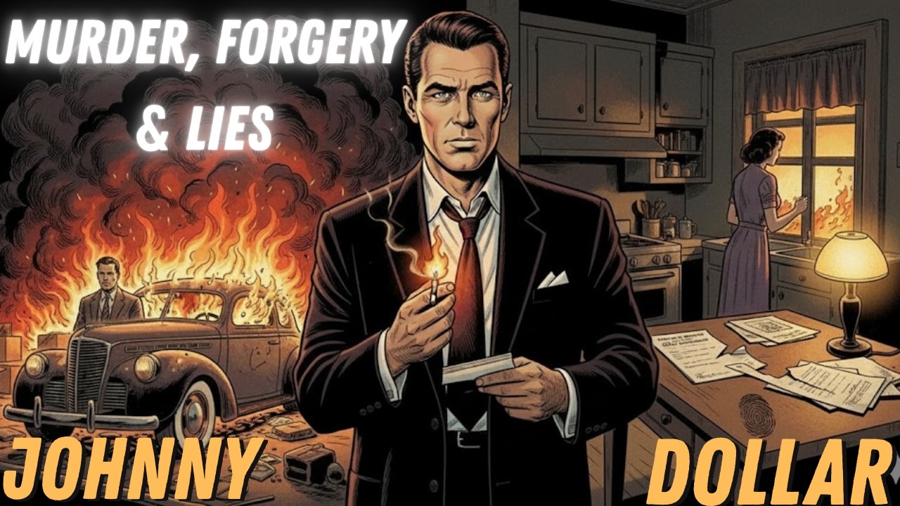 Yours Truly, Johnny Dollar 👉 The Farmer Death Mystery: Forged Signature & Murder | Old Time Radio
