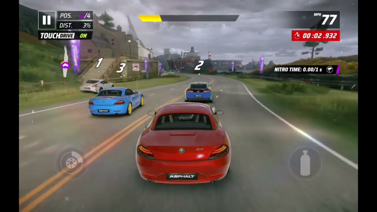 Asphalt legends unite samsung tab s9+ Gameplay