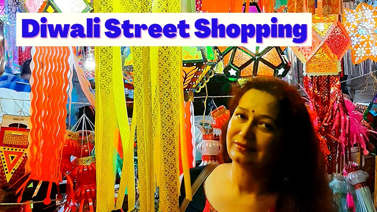 DADAR - Diwali Street shopping l Best place for festival shopping in Mumbai l Kandil Galli 2019