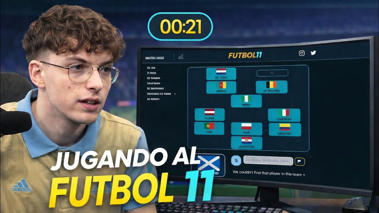 Davoo Xeneize Juega al Futbol 11 😂 #davooxeneize 
