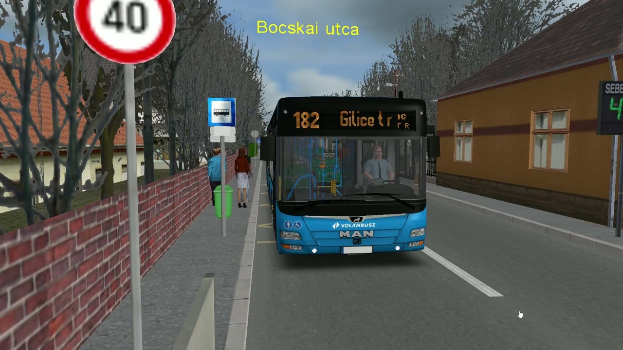 Omsi 2 Dépest 4.0 Neoman Overhaul 1.2 Volánbusz OBU Wip Teszt