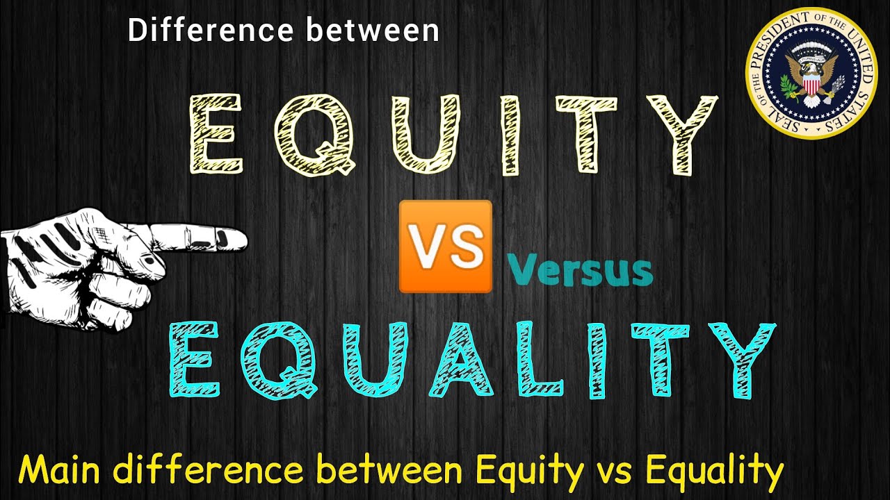 Difference Between Equity vs Equality #Differences Equality 🆚 Equity #law