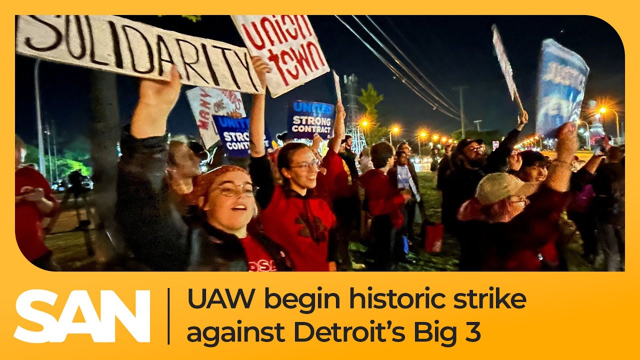 Autoworkers begin historic strike against Detroit&rsquo;s Big 3: The Morning Rundown, Sept. 15, 2023