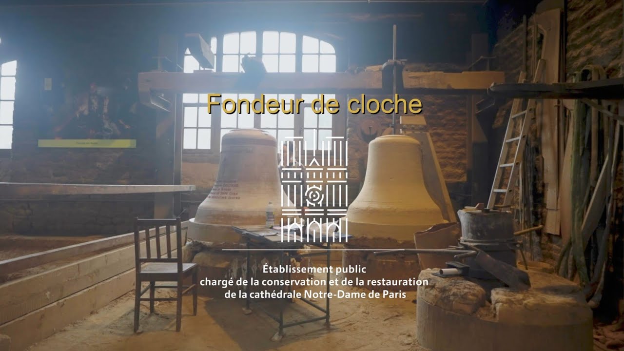 Fondeur de cloche - Les métiers du chantier de Notre-Dame de Paris