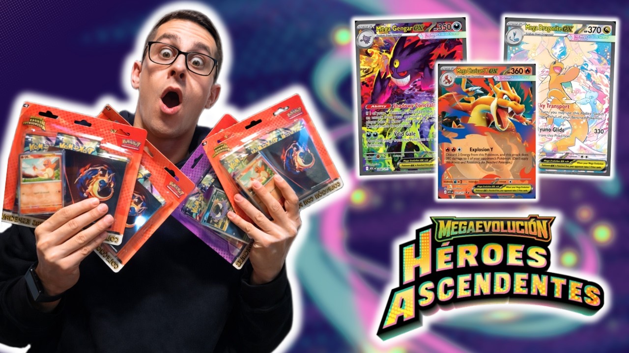 ¡ABRO los NUEVOS BLISTER de Charmander y Gastly! ¿Vale la pena Héroes Ascendentes?